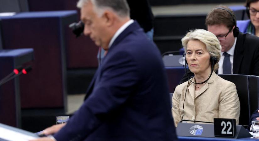 Bizalmatlansági indítványt nyújtott be Ursula von der Leyen ellen Orbánék európai pártcsaládja