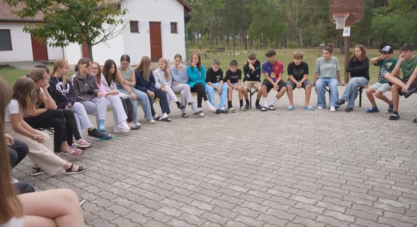 Három napos gólyatábort szervezett a gimnázium