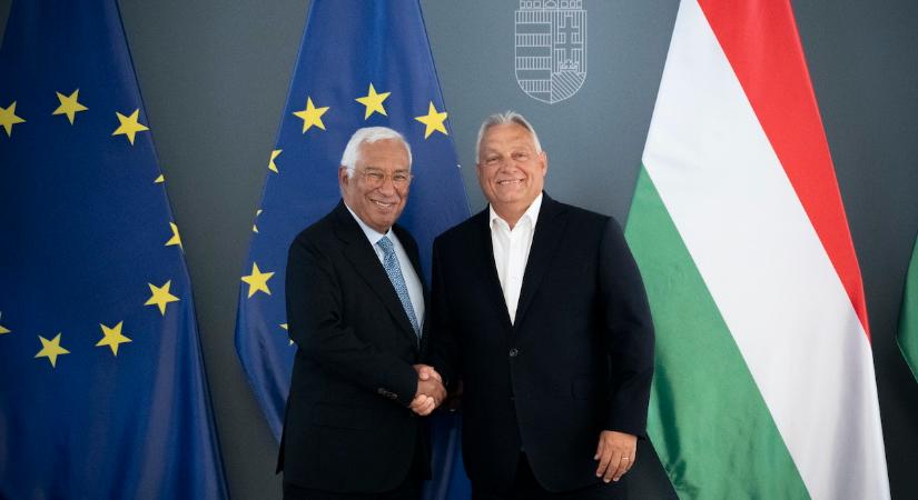 Orbán Viktor Budapesten fogadta António Costát