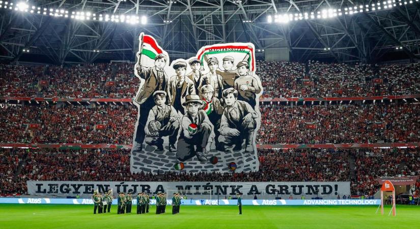 Közel öt hónapig készült a magyar szurkolótábor zseniális élőképe a portugálok elleni meccsre