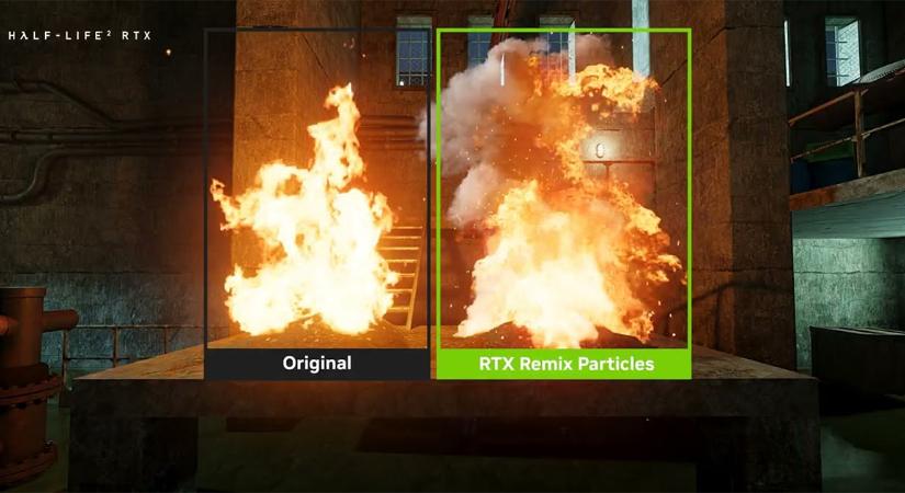 Megint egy felesleges újítás? Videón az RTX Remix új részecskerendszere