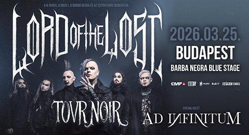 Lord Of The Lost - márciusban 25 újra Budapesten!