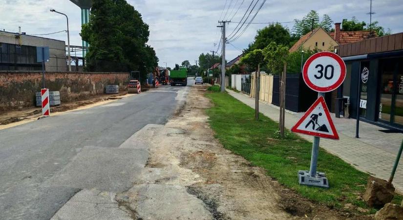 Útfelújítás kezdődik Kapuváron, mutatjuk, hol kell óvatosnak és figyelmesnek lenni