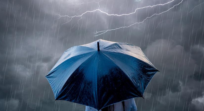Orvosmeteo: széllökések, jégeső, villámlás – 11 megyére figyelmeztetést adtak ki