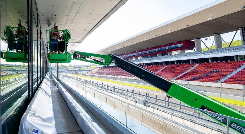 Kevésbé látványosan, de folytatódott a Hungaroring fejlesztése – fotók!
