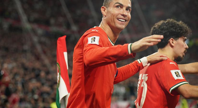 Vb 2026: Cristiano Ronaldo különleges rekordot állított be a Puskás Arénában