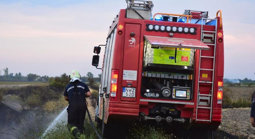 Ijesztő tűzesetek Baranyában: nyolcszáz négyzetméter lángolt