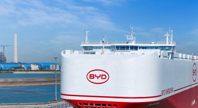 A BYD csökkentette a 2025-ös eladási célkitűzését