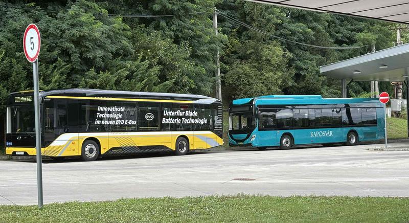 Új, elektromos buszok érkeznek Kaposvárra