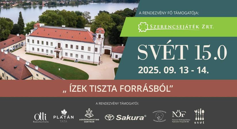 SVÉT 15- Ízek tiszta forrásból Tatán