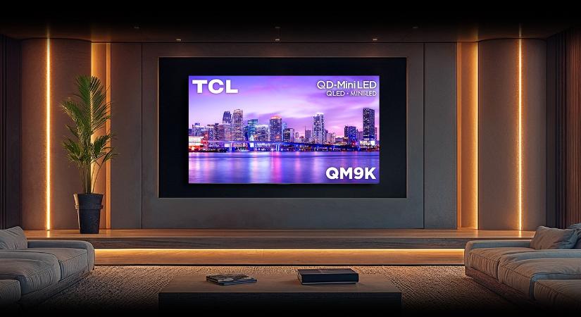 Bemutatkozott a TCL új felsőkategóriás QD-Mini LED tévéje