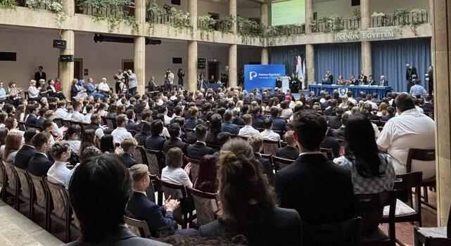 PANNON EGYETEM – Rekordlétszámú hallgatóval kezdődik a tanév