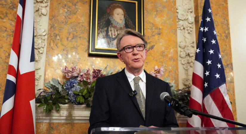 Visszahívták a brit nagykövetet az Epstein-ügyben való érintettsége miatt