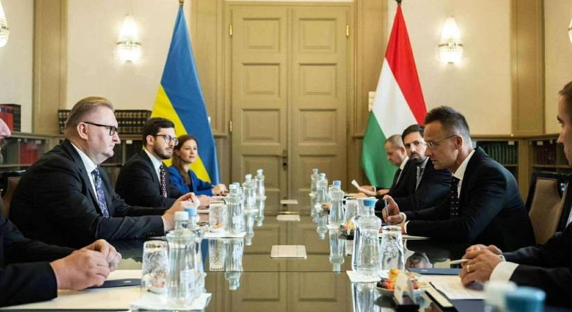 Ukrajna miniszterelnök-helyettese őszintének és konstruktívnak nevezte találkozóját Szijjártó Péterrel