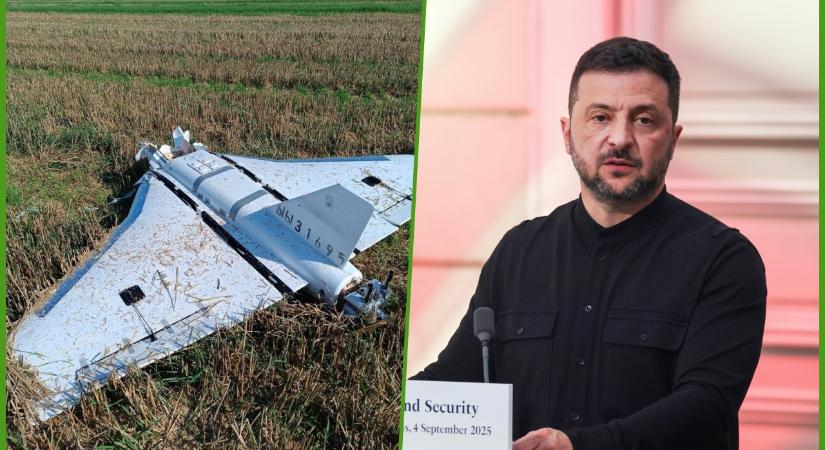 Zelenszkij megint kioktatta az egész világot: Nem elég kemény a drónbetörésre adott válasz!