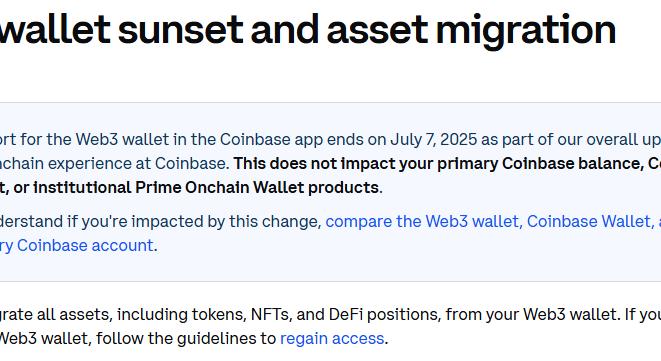 Nem figyeltek a Coinbase Web3 Wallet felhasználói, búcsút inthetnek az eszközeiknek