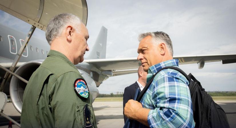 „Villám-munkalátogatásra” indult Orbán Viktor Abu Dhabiba
