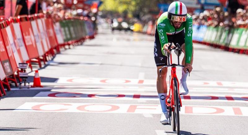 Vuelta a Espana 2025: Filippo Gannáé az időfutam, Joao Almeida tíz másodpercet faragott hátrányából