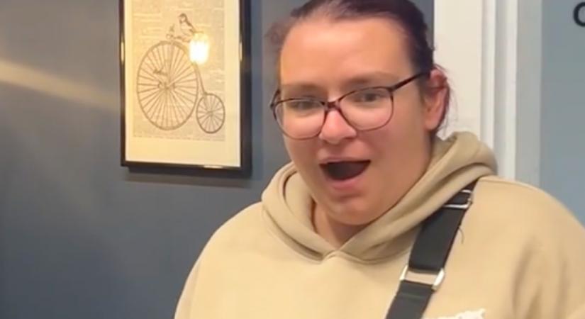 Leesik a nő álla, amikor újra dús hajjal látja meg a párját - Videó