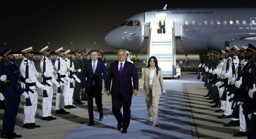 Pénteken Abu-Dzabiban tárgyal Orbán Viktor