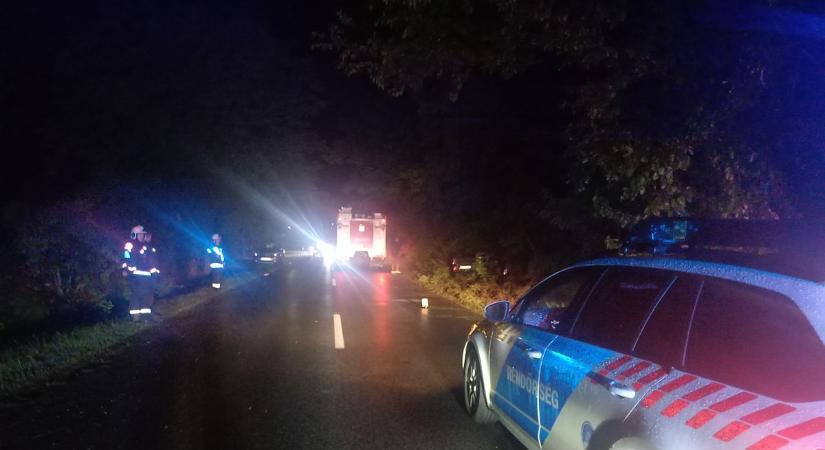 Éjszakai rémület a 3823-ason - Szirénák hasították szét a csendet Kemecse határában