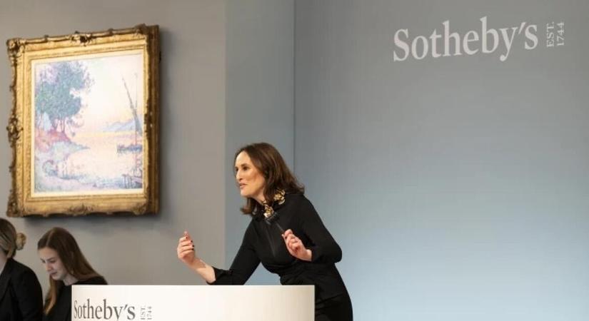 Bajban a Sotheby's