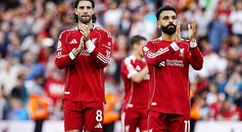 Szoboszlaiék teljes sokkban, Diego Jota özvegyével hozták össze a Liverpool sztárjának legjobb barátját