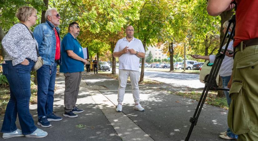 Új járdát kapnak a panelházak lakói – kényelmesebb lesz a közlekedés