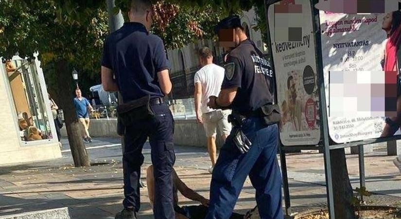 Saját mocskában feküdt egy férfi Pécs központjában
