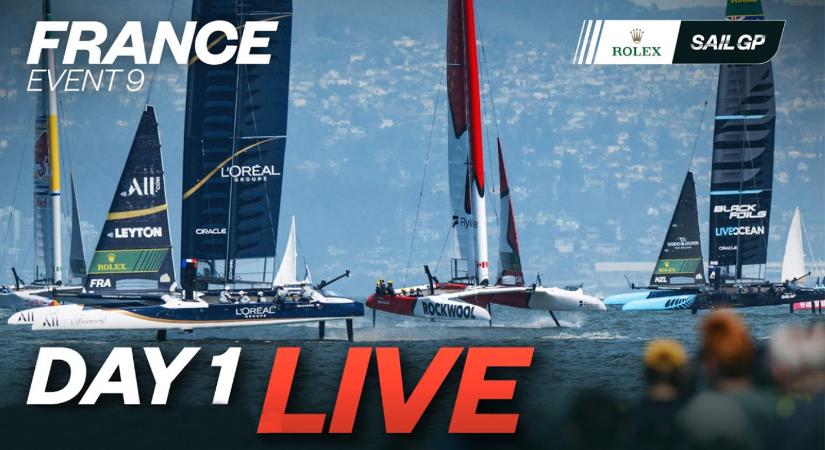 SailGP 2025 St. Tropez – Ezúttal péntek-szombaton vannak a futamok – Élő közvetítés 13 óra 30 perctől