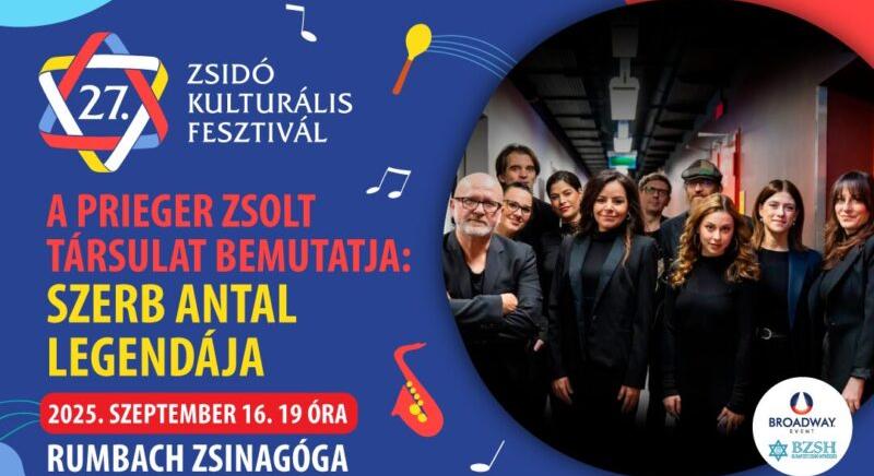 Zenés irodalmi utazás – Szerb Antal legendája kel életre Prieger Zsolték előadásában