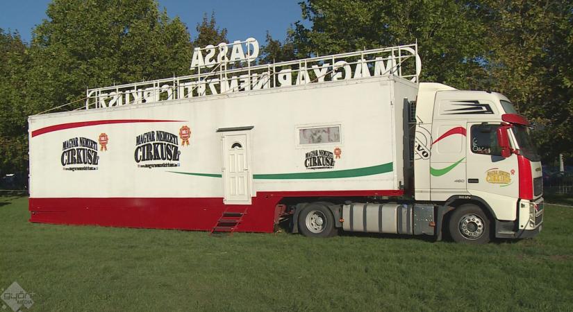 Cirkuszos lendület Győrben