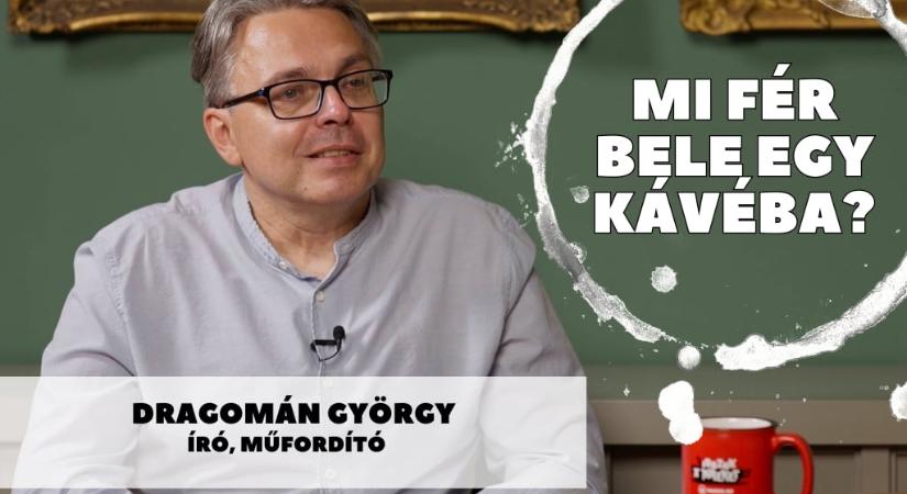 Mi fér bele egy kávéba? Dragomán Györggyel beszélgetünk szombaton 11 órától a Maszol YouTube-csatornáján