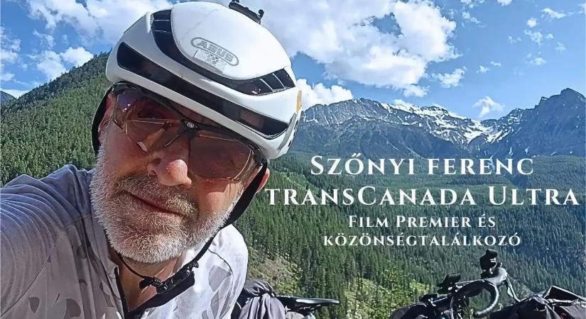 Szőnyi Ferenc – TransCanada Ultra film premier és közönségtalálkozó, Budapest