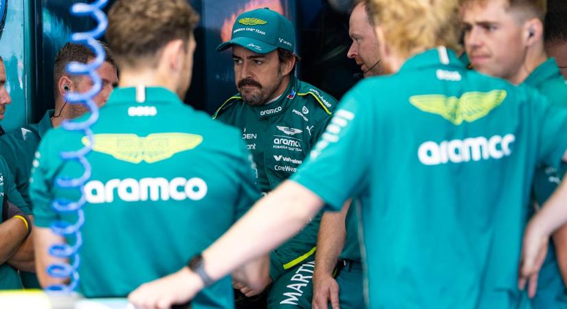 Fernando Alonso: Ilyet még nem láttam!