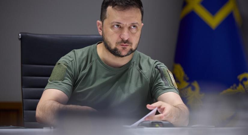 Zelenszkij elfogó drónok közös gyártását ajánlja partnereinek