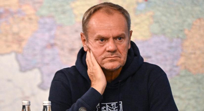 Donald Tusk szerint nem tévedés volt az orosz dróntámadás