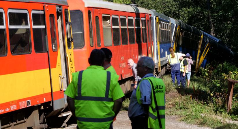 Magyarkúti vonatbaleset: megszólalt a MÁV
