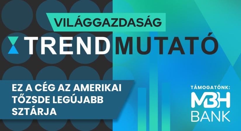 Ez a cég az amerikai tőzsde legújabb sztárja