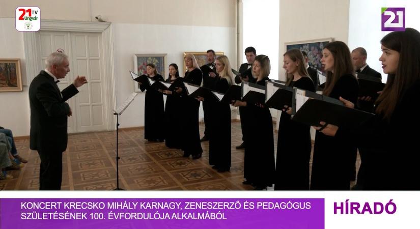 Koncert Krecsko Mihály karnagy, zeneszerző és pedagógus születésének 100. évfordulója alkalmából (videó)