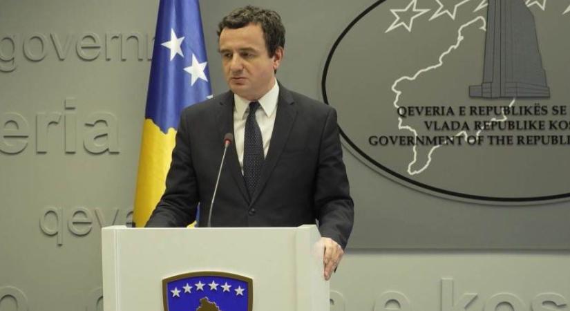 Az Egyesült Államok határozatlan időre felfüggesztette a Koszovóval folytatott stratégiai párbeszédet