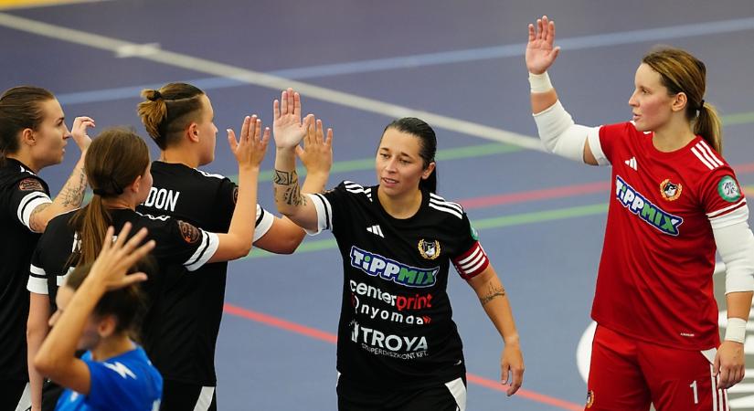 Esélyesként várják az Újpest elleni bajnokit a DEAC női futsalosai