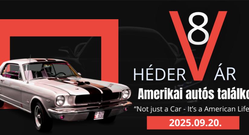 V8 Amerikai Autós Találkozó – Empyrean Hédervár 2025