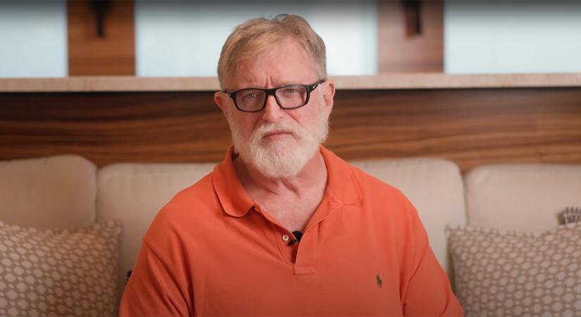 Kapja a savat rendesen, mégis minden nap játszik Gabe Newell
