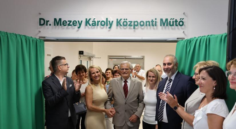 Egy legendás orvos előtt tiszteleg a kisvárdai kórház