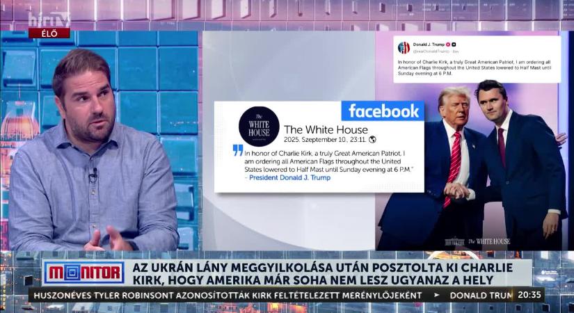 Monitor - FBI: Saját családtagja adta fel Charlie Kirk gyilkosát  videó