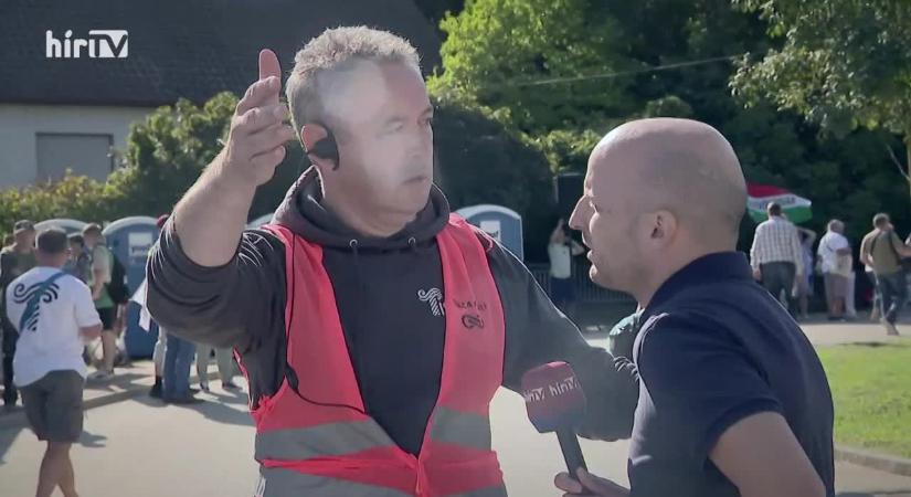 Célpont - Baloldali szeretetország Magyar Péter körül: akasztás, fenyegetés, lökdösődés  videó
