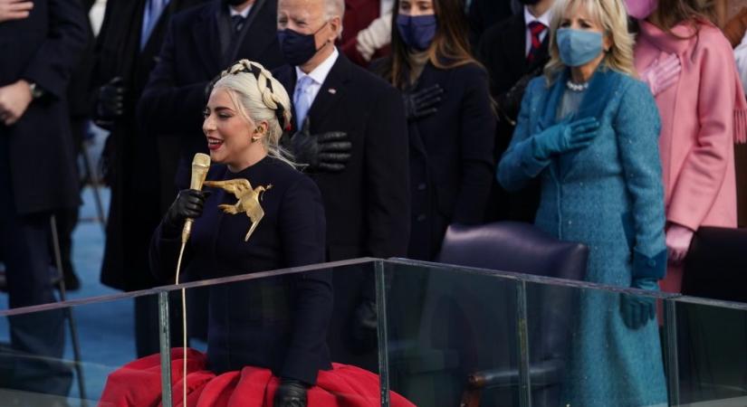 Ellopta a showt-t Lady Gaga Biden beiktatásán