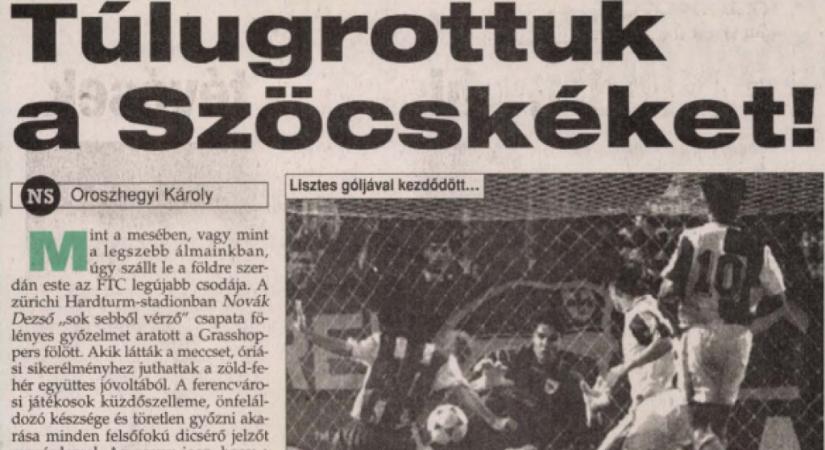 A világ nyolcadik csodája – Zürichben fektette két vállra BL-riválisát a Fradi