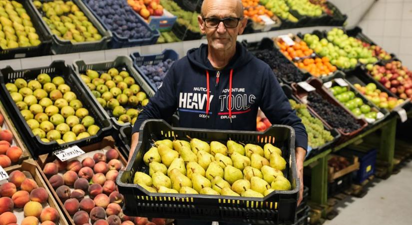 Megjelent a piacokon a hazai körte